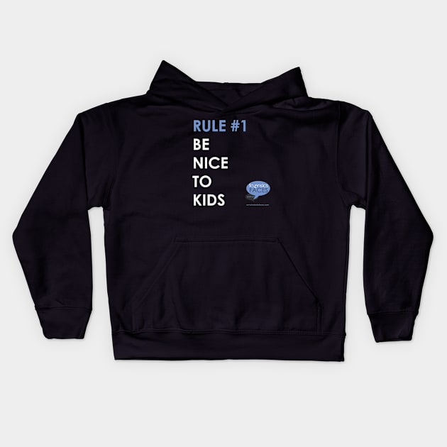 Rule #1 Kids Hoodie by ForensicsFaces